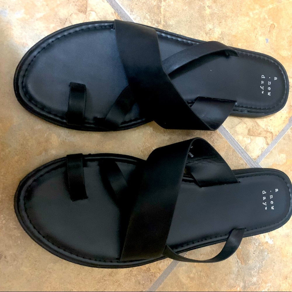 Black sandals